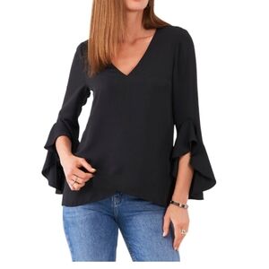 🦇🍂 NWT ! Batwings BLOOMS IN The City Black Belle Sleeve w/ Cold Shoulders